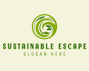 Natural Sustainable Gardening logo design