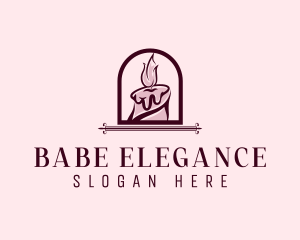 Elegant Candle Light logo design