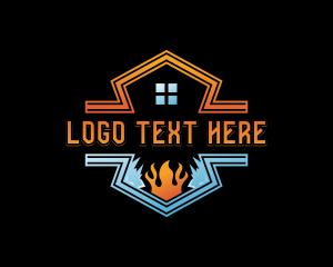 Cold Temperature Ventilation  logo design