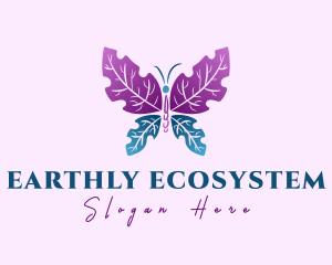 Butterfly Leaf Wings logo