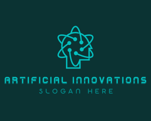 Artificial Intelligence Developer logo design