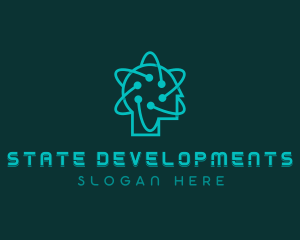 Artificial Intelligence Developer logo design