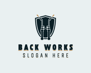 Metal Works Fabrication logo design