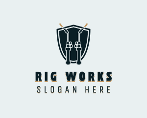 Metal Works Fabrication logo design