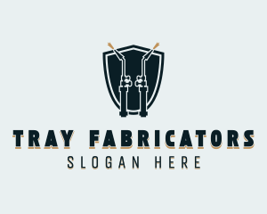 Metal Works Fabrication logo design