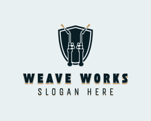 Metal Works Fabrication logo design