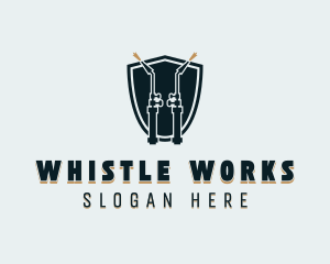 Metal Works Fabrication logo design