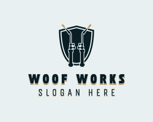 Metal Works Fabrication logo design