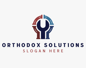 Plumbing Wrench Repair logo design