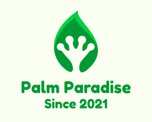 Leaf Frog Palm logo