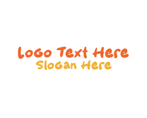 Cute Nerdy Wordmark logo