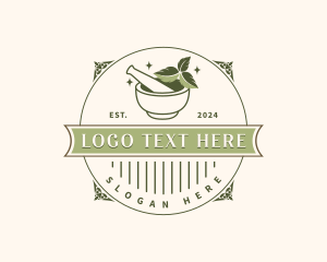 Apothecary Mortar Pestle logo