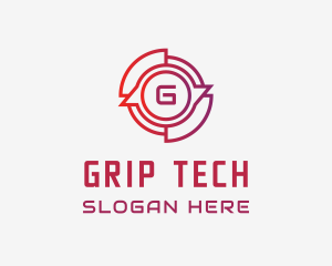 Cyber Gaming Tech  logo design