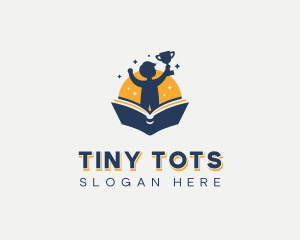 Kid Trophy Kindergarten logo design