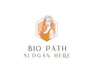 Beautiful Lady Fashion Logo