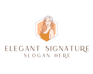 Beautiful Lady Fashion logo design