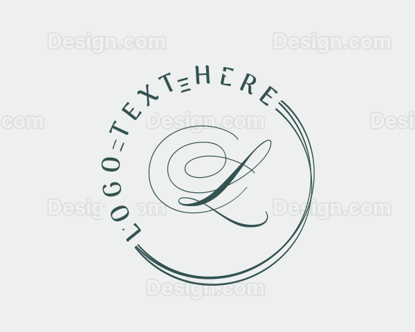 Luxury Fashion Beauty Logo