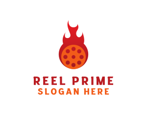 Film Reel Flame logo