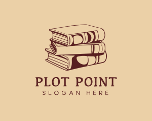 Book Library Literature logo