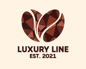 Luxury Coffee Bean  logo design