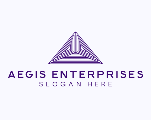 Pyramid Firm Enterprise logo design