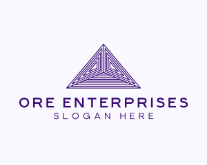 Pyramid Firm Enterprise logo design