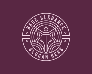 Canine Elegant Crest logo design