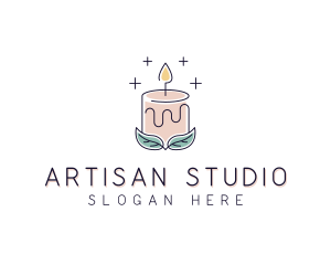 Candle Decoration logo design