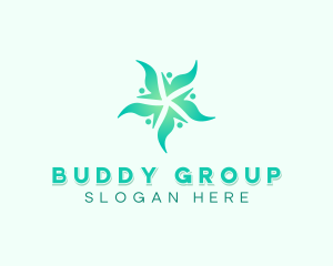 Community Group People logo design