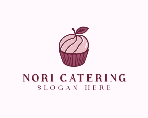 Apple Cupcake Bakery logo design