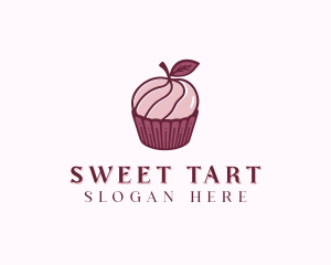 Apple Cupcake Bakery logo design