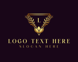 Elegant Bloom Flower logo design