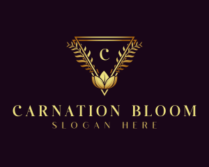 Elegant Bloom Flower logo design