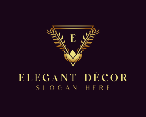 Elegant Bloom Flower logo design