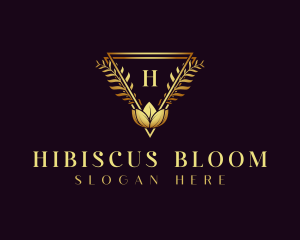 Elegant Bloom Flower logo design