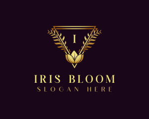 Elegant Bloom Flower logo design