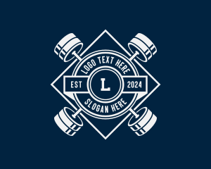 Gym Training Workout logo design