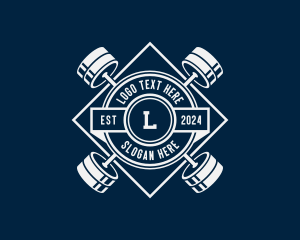 Gym Training Workout Logo