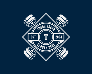 Gym Training Workout logo design