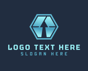 Hexagon Arrow Freight logo