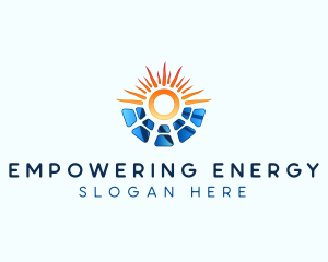 Solar Energy Panel logo design