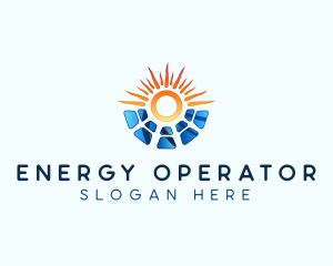 Solar Energy Panel logo design