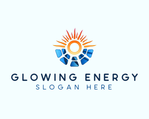 Solar Energy Panel logo design