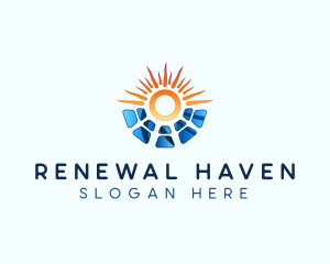 Solar Energy Panel logo design