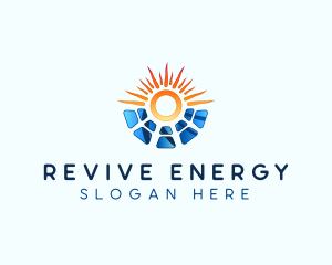 Solar Energy Panel logo design