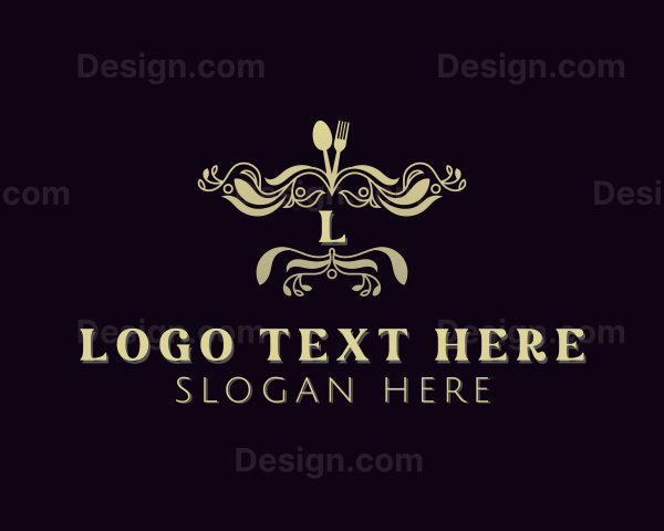 Luxury Restaurant Dining Logo