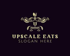 Luxury Restaurant Dining logo design