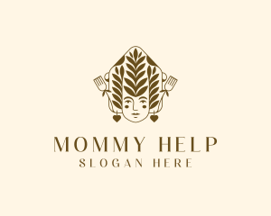 Organic Woman Chef logo