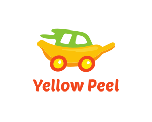 Yellow Banana Wheels logo design