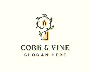 Scented Candle Vines logo design